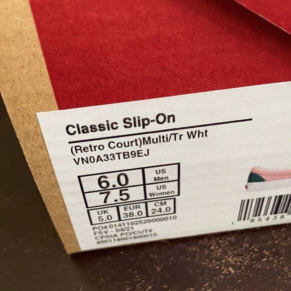 Vans Classic Slip On Colorblock - Picture 8 of 8